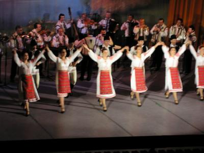 Baile típico de Rumanía