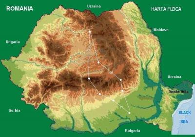 Dos vascos de vacaciones en Rumania.